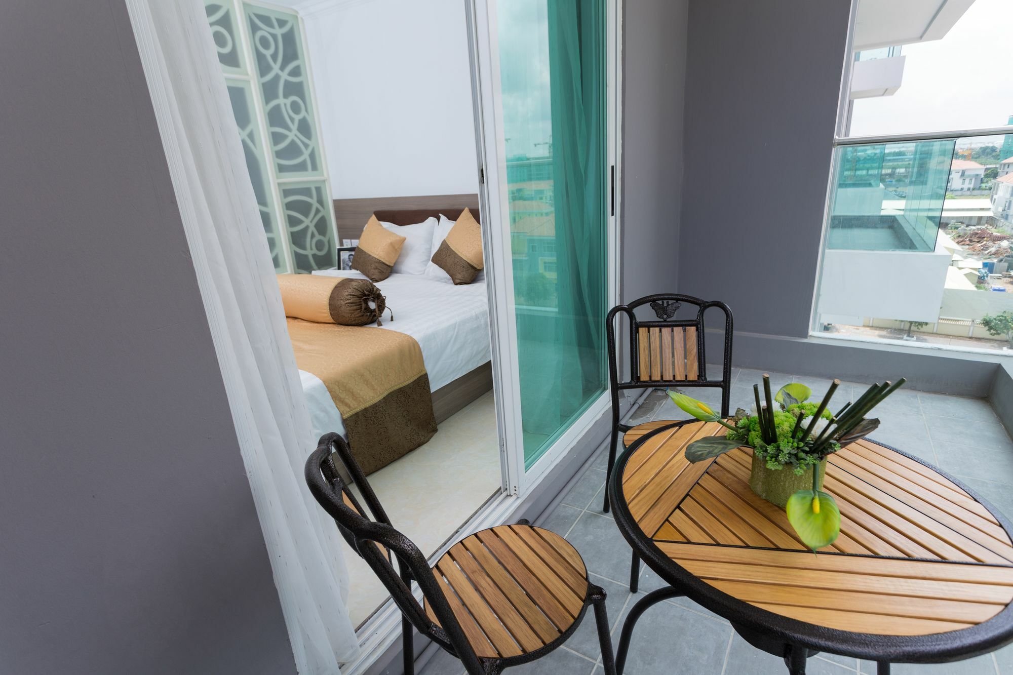 Ca&Sa Serviced Apartment Phnom-Penh Buitenkant foto